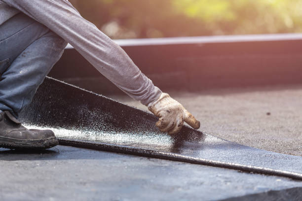 Professional Waterproofing technician working in Princeton, IL